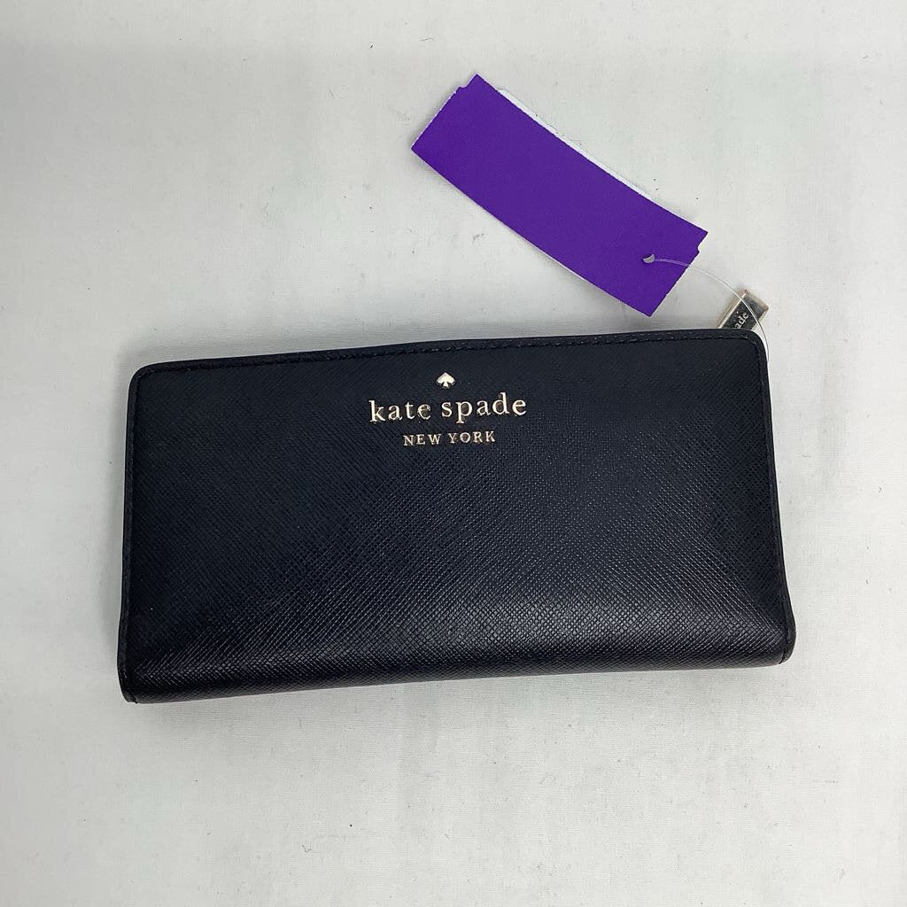 Kate Spade Wallet Snap Close Black