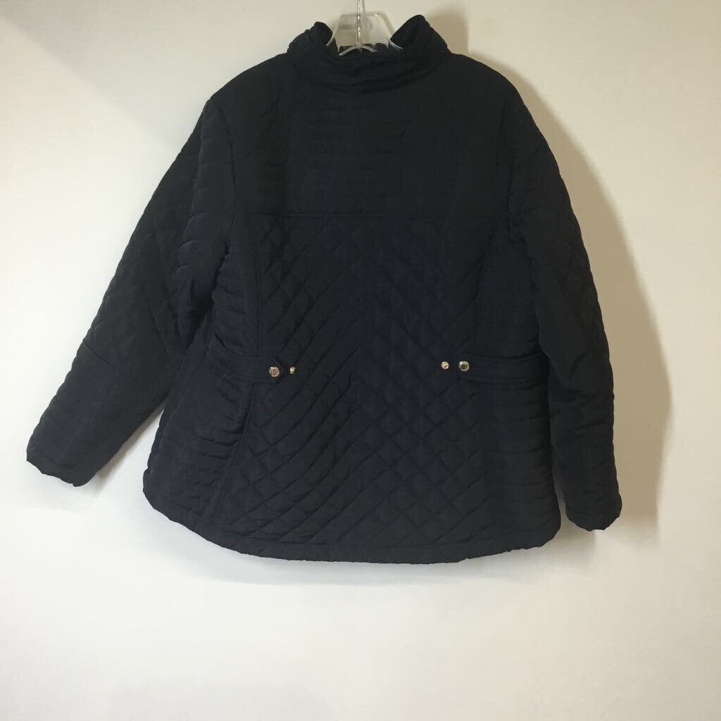 Gallery Outerwear 2X Plus Navy