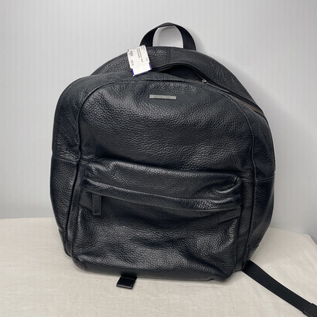 Michael Kors Purse Purses Backpack Black Pebbled Leather