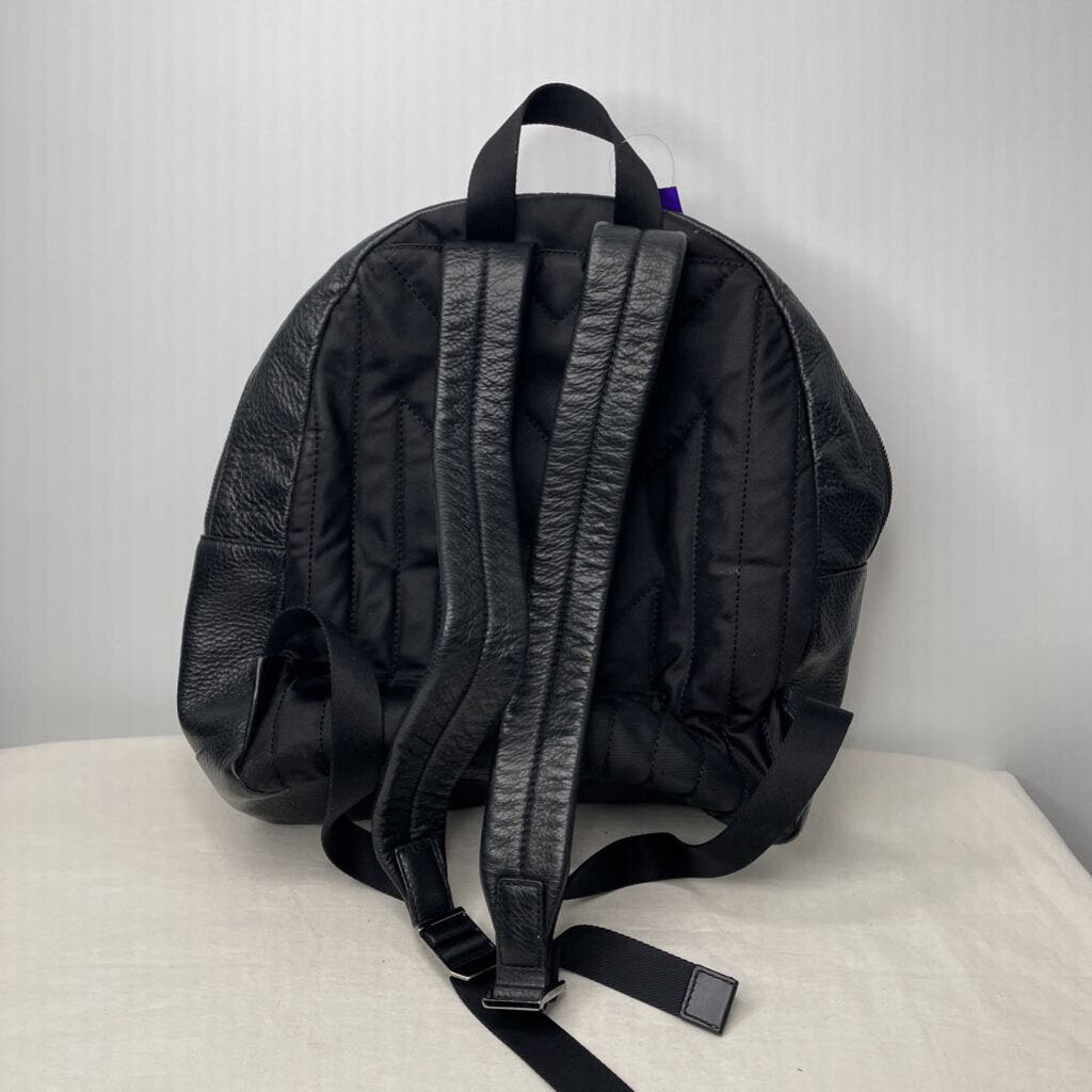 Michael Kors Purse Purses Backpack Black Pebbled Leather