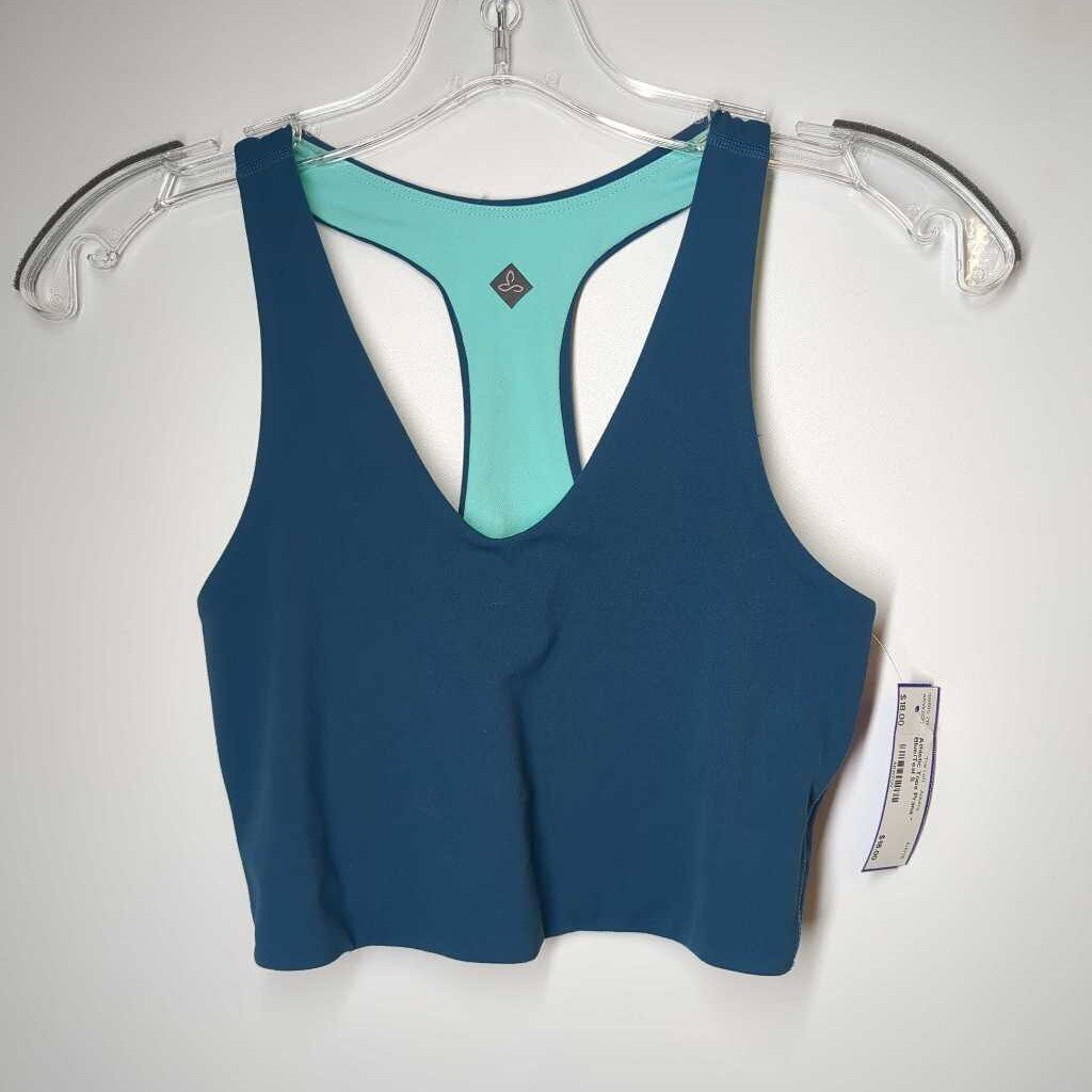Prana Athletic Tops S Blue/Teal