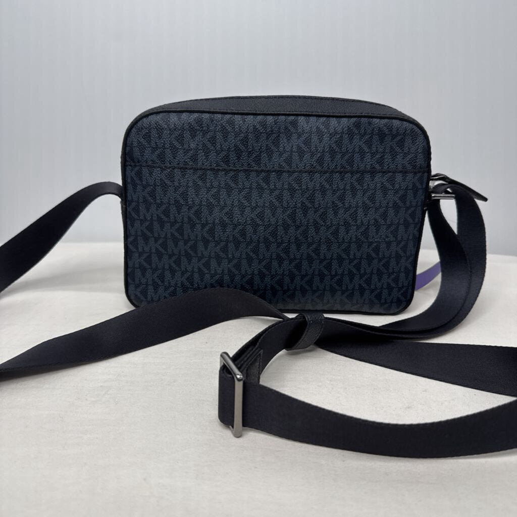 Michael Kors Purse Purses Small Shoulder Bag Navy Blue/Gold