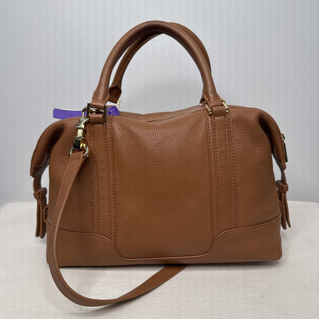 Tory Burch Purses Middy Satchel Brown