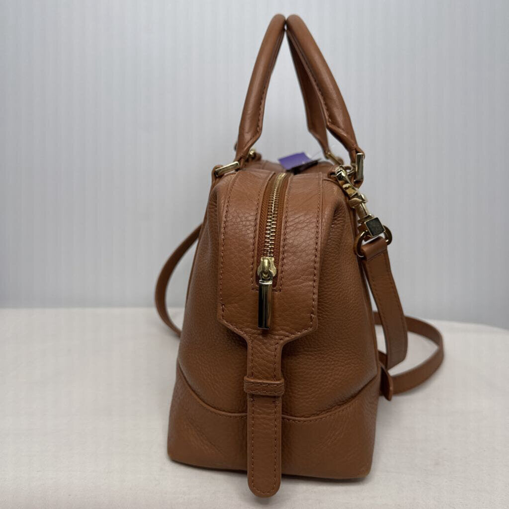 Tory Burch Purses Middy Satchel Brown