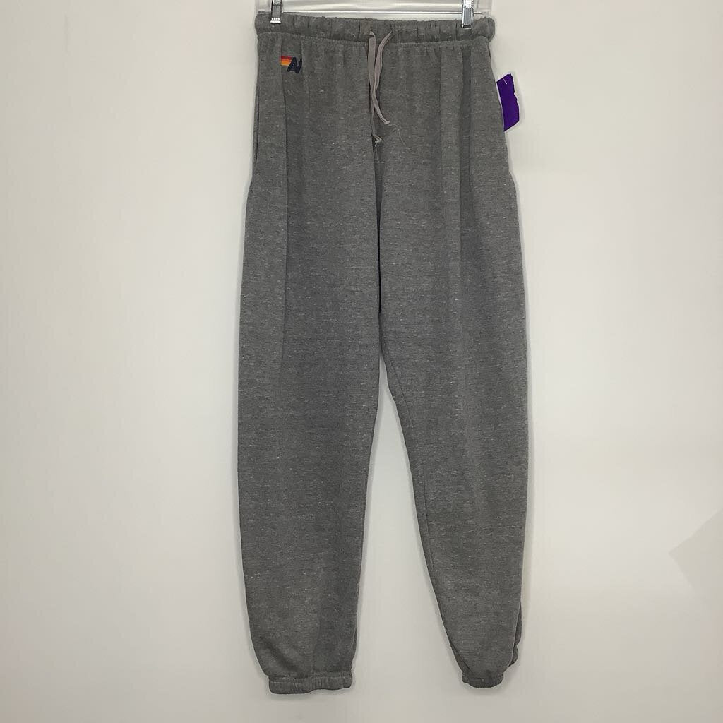 Aviator Nation Athletic Bottoms Unisex M Gray