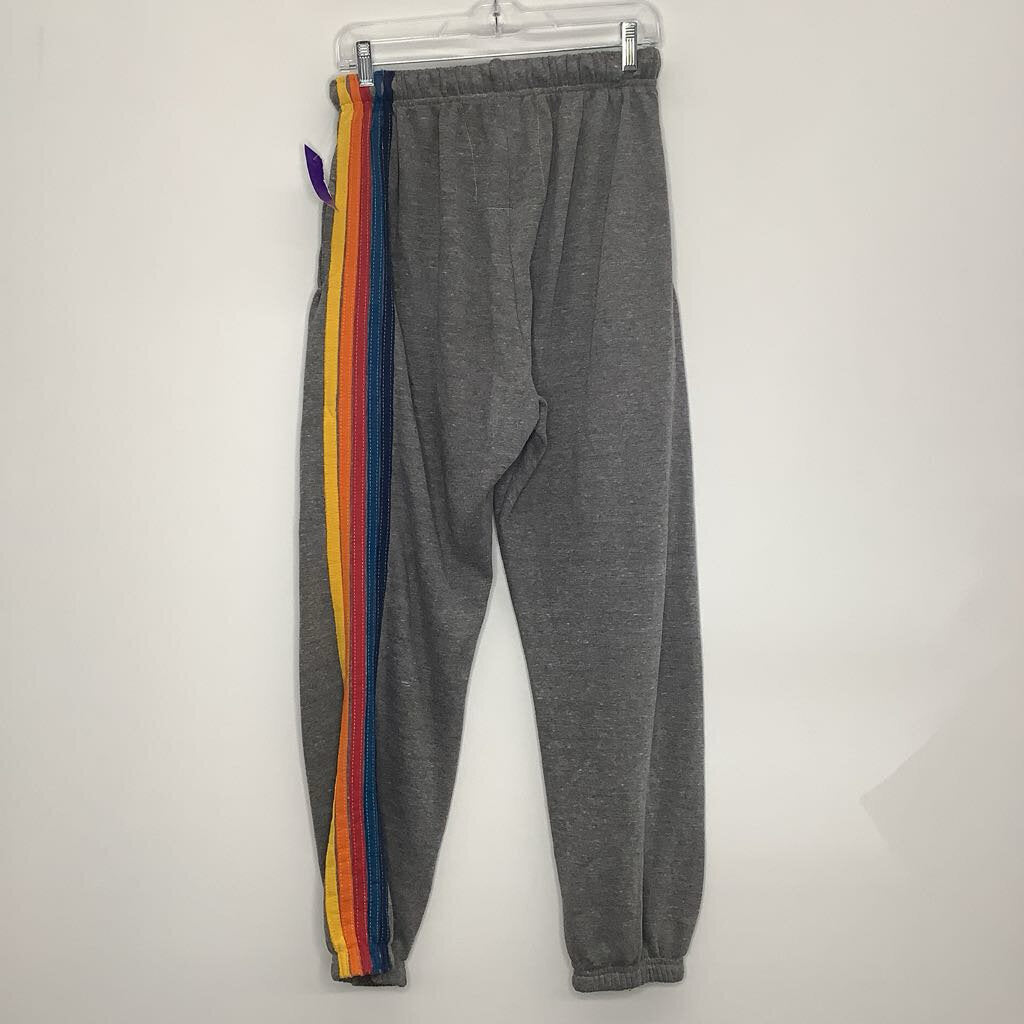 Aviator Nation Athletic Bottoms Unisex M Gray