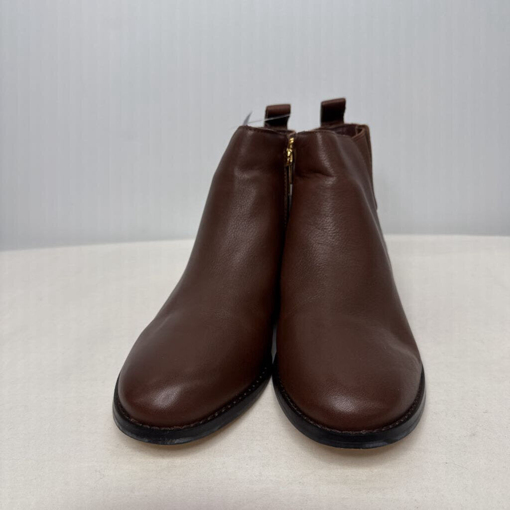 Lands' End Boots 7.5 Wide Brown