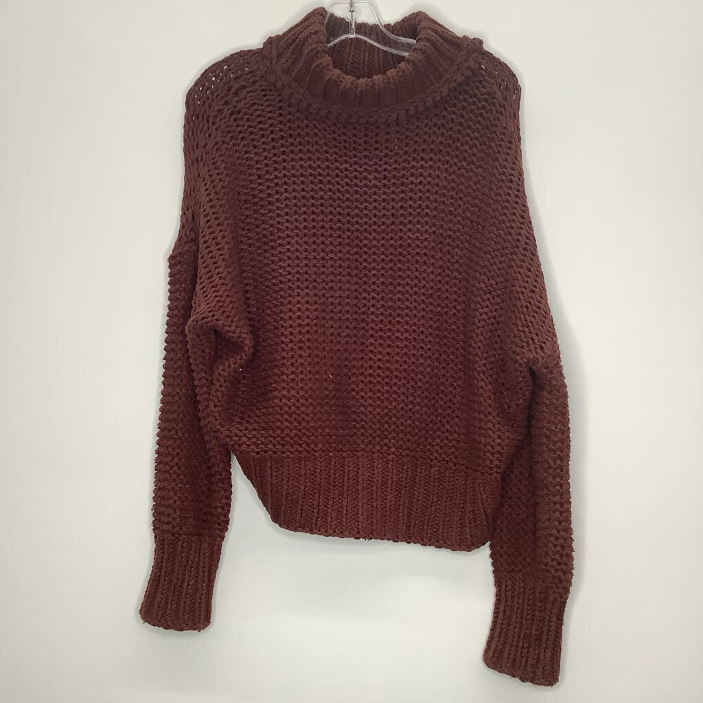 Free People Sweater S Brown