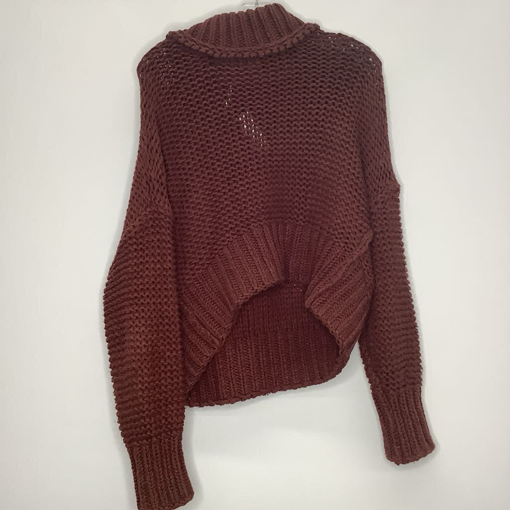 Free People Sweater S Brown