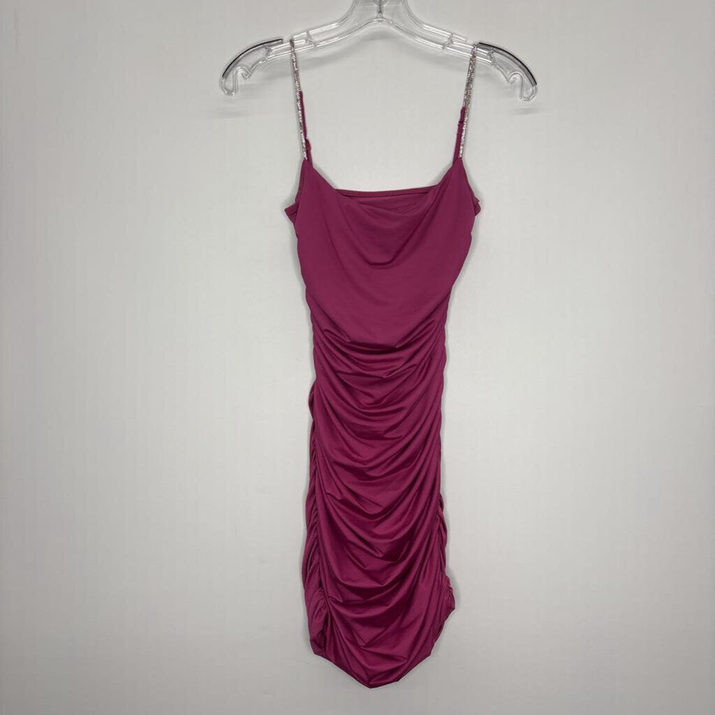 Lucy in the Sky Homecoming Dress M Purple