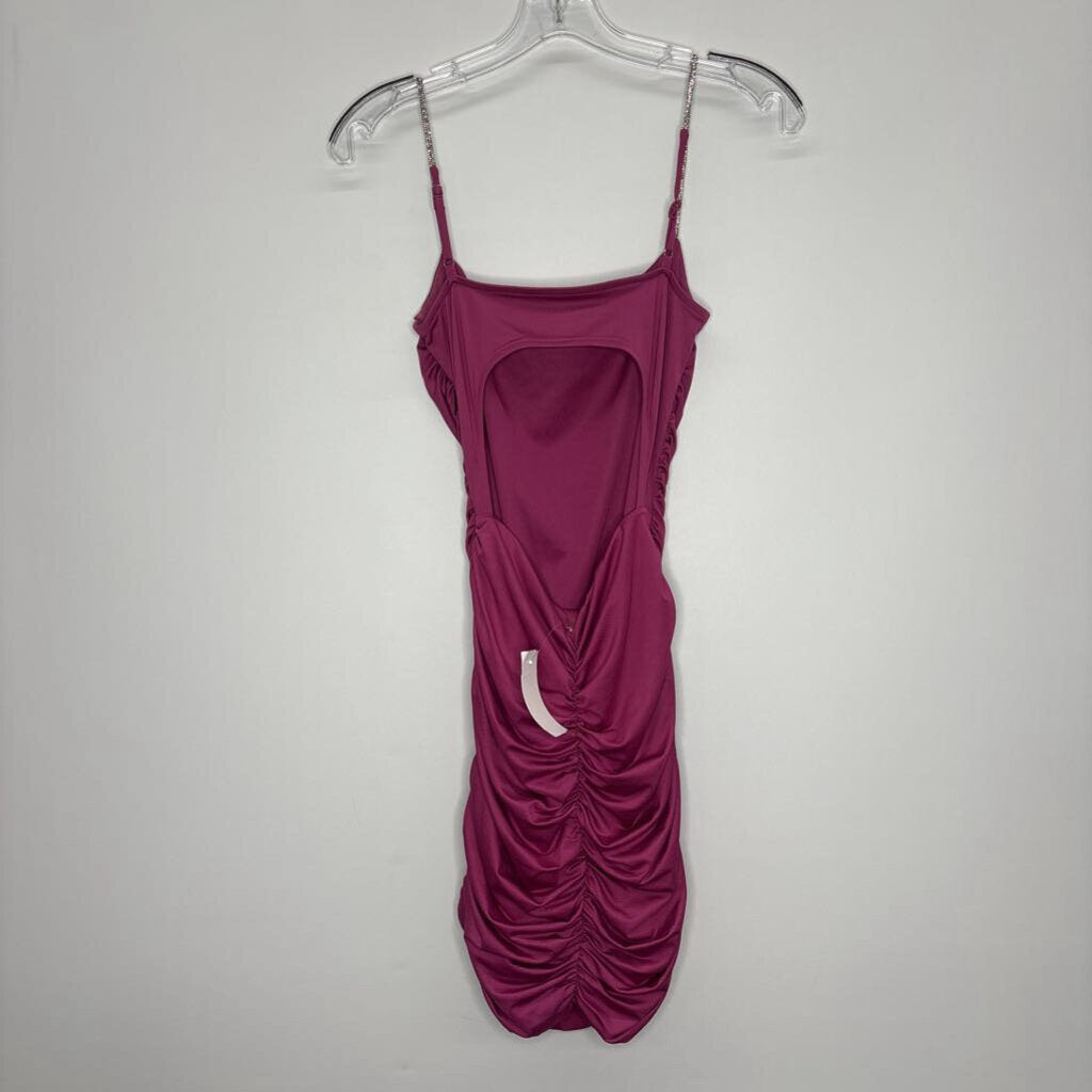 Lucy in the Sky Homecoming Dress M Purple