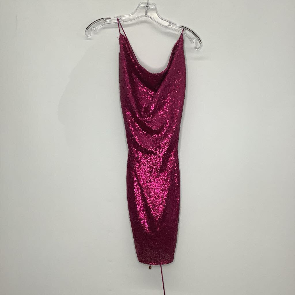 Hello Molly Homecoming Dress M Purple