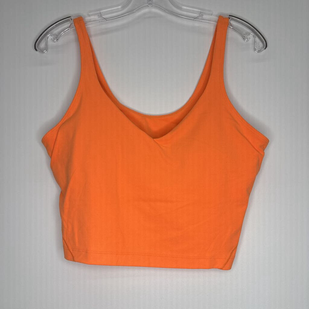 Lululemon Athletic Tops 12/L Orange