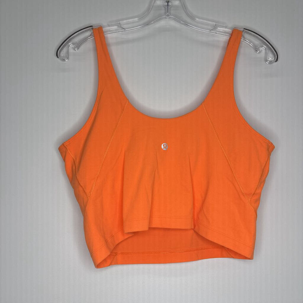 Lululemon Athletic Tops 12/L Orange