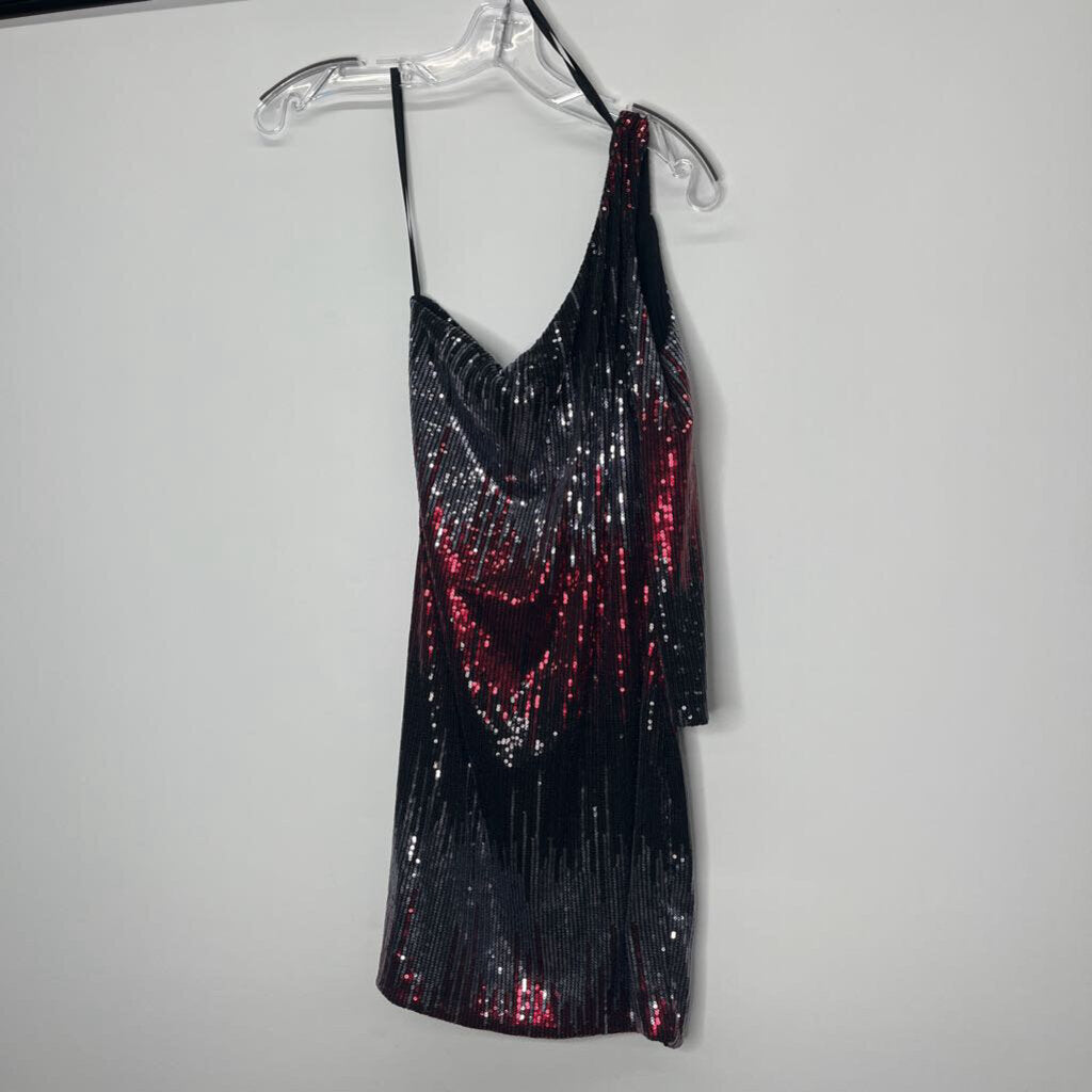 as you wish Homecoming Dress S Red/Silver/Black
