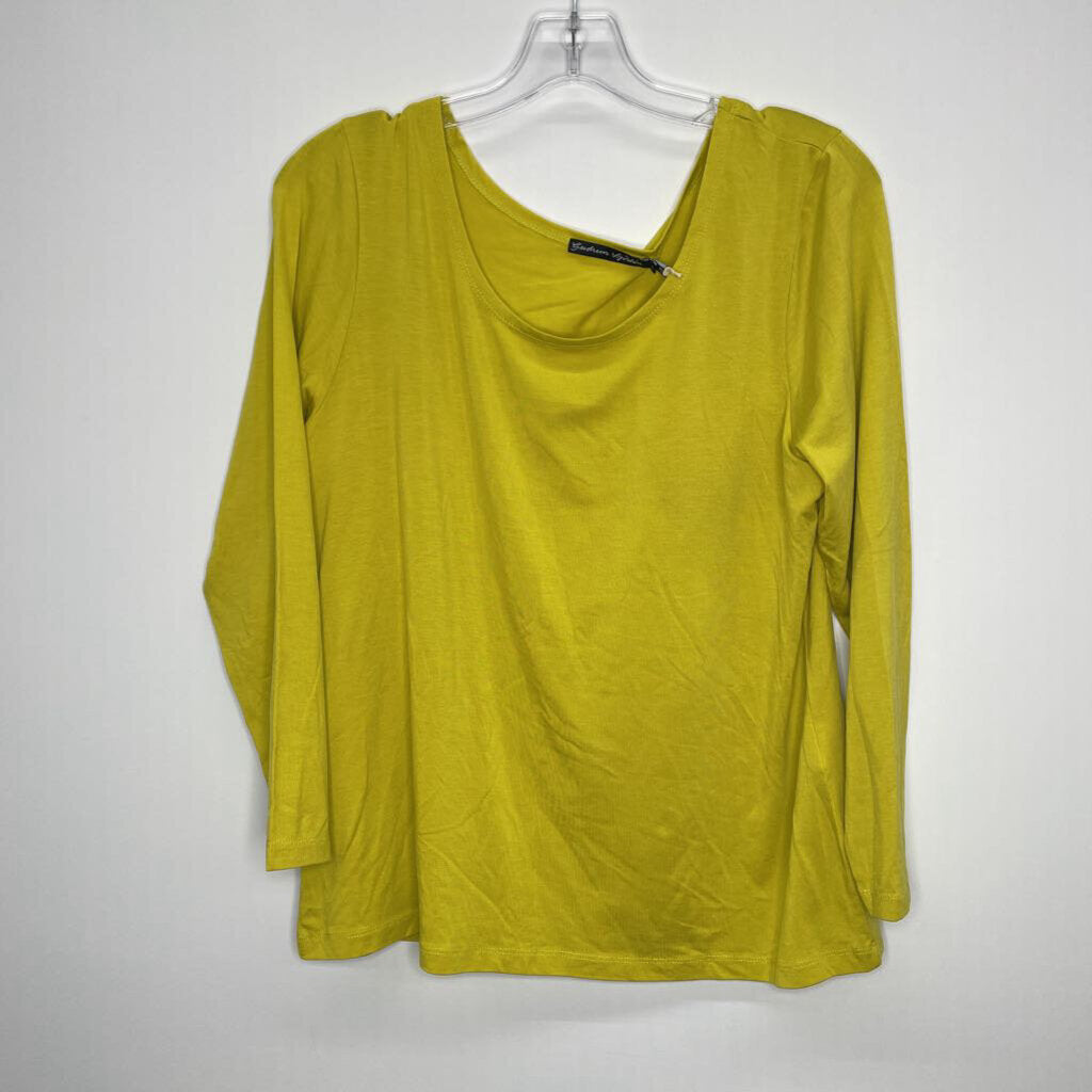 Long Sleeve L Yellow Green
