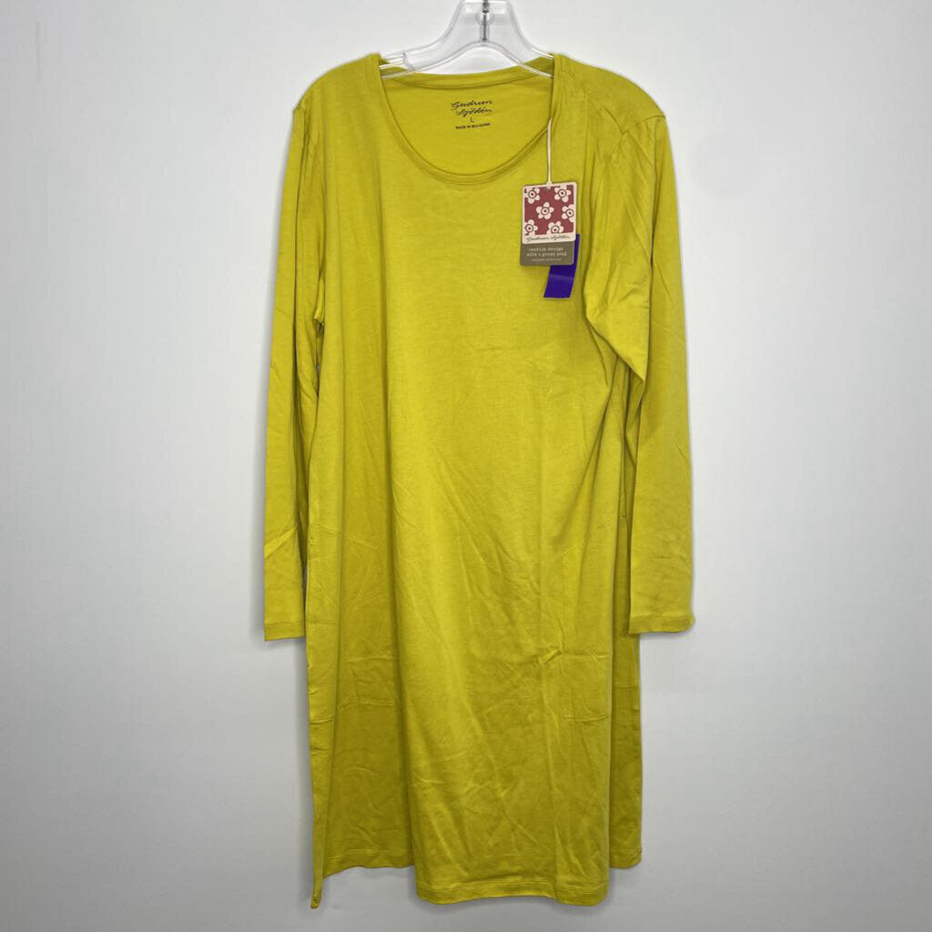 Dress L Yellow Green