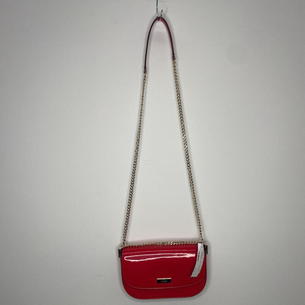 Kate Spade Purses Crossbody Red Patent