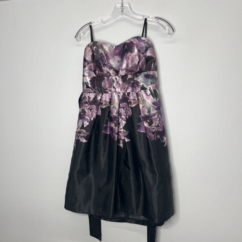 IZ Byer Homecoming Dress 7/M Black/Purple