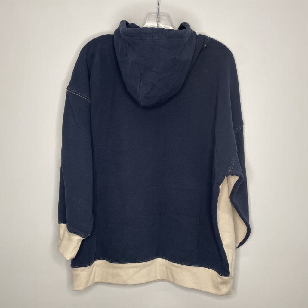 Athleta Athletic Tops S Navy/cream