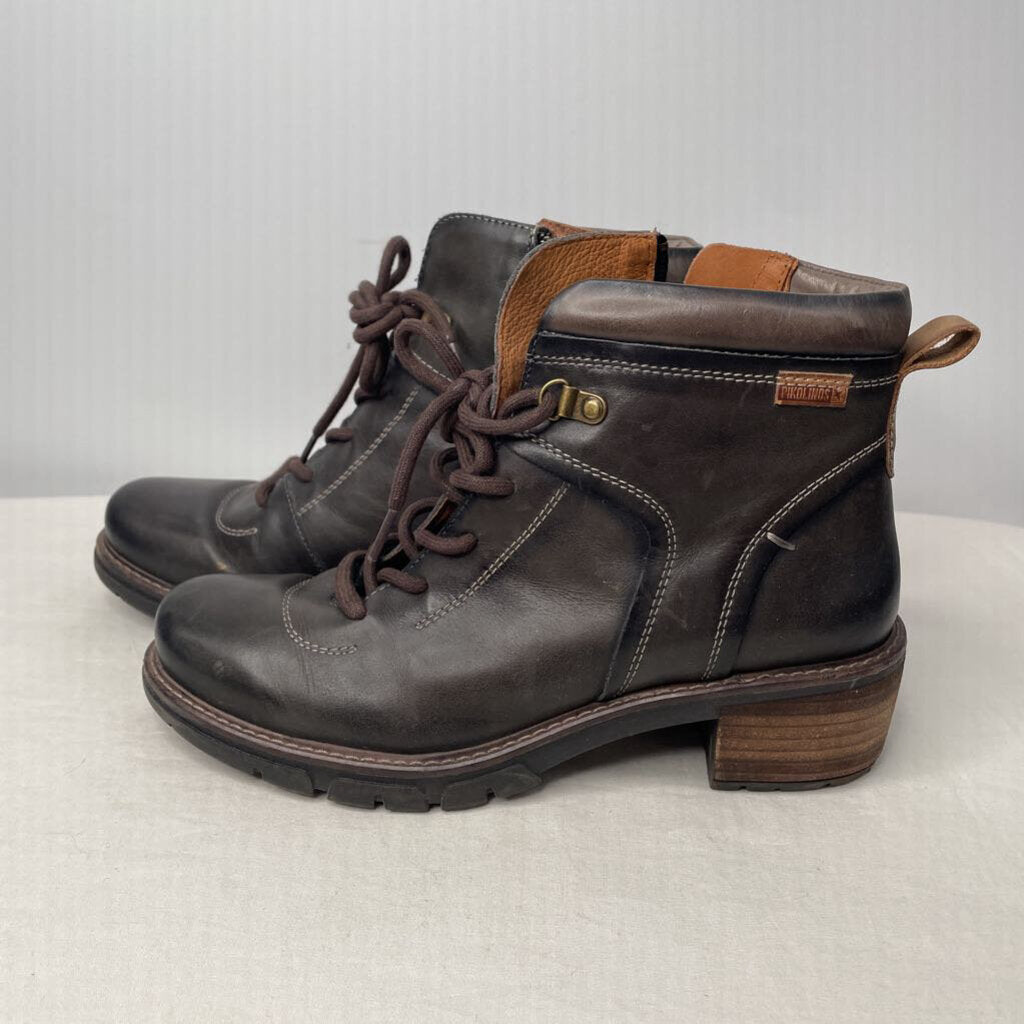Pikolinos Boots 9 Gray/Brown
