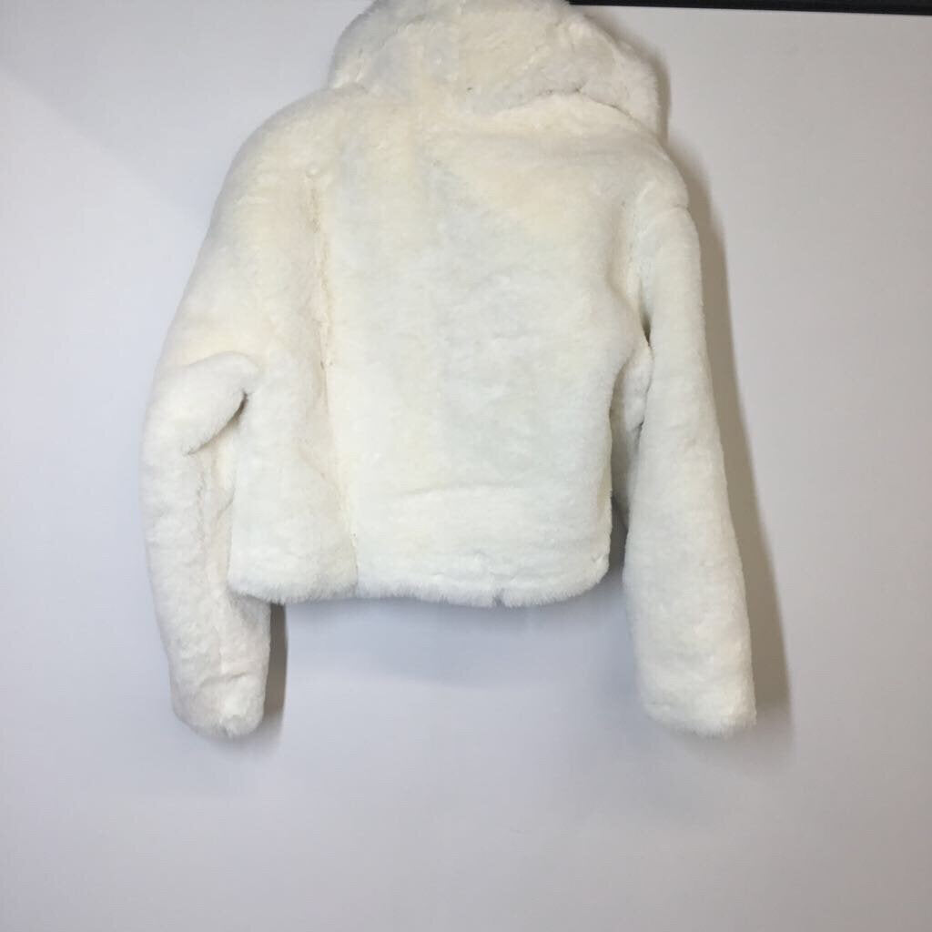 Altar'd State Outerwear M Ivory Fur