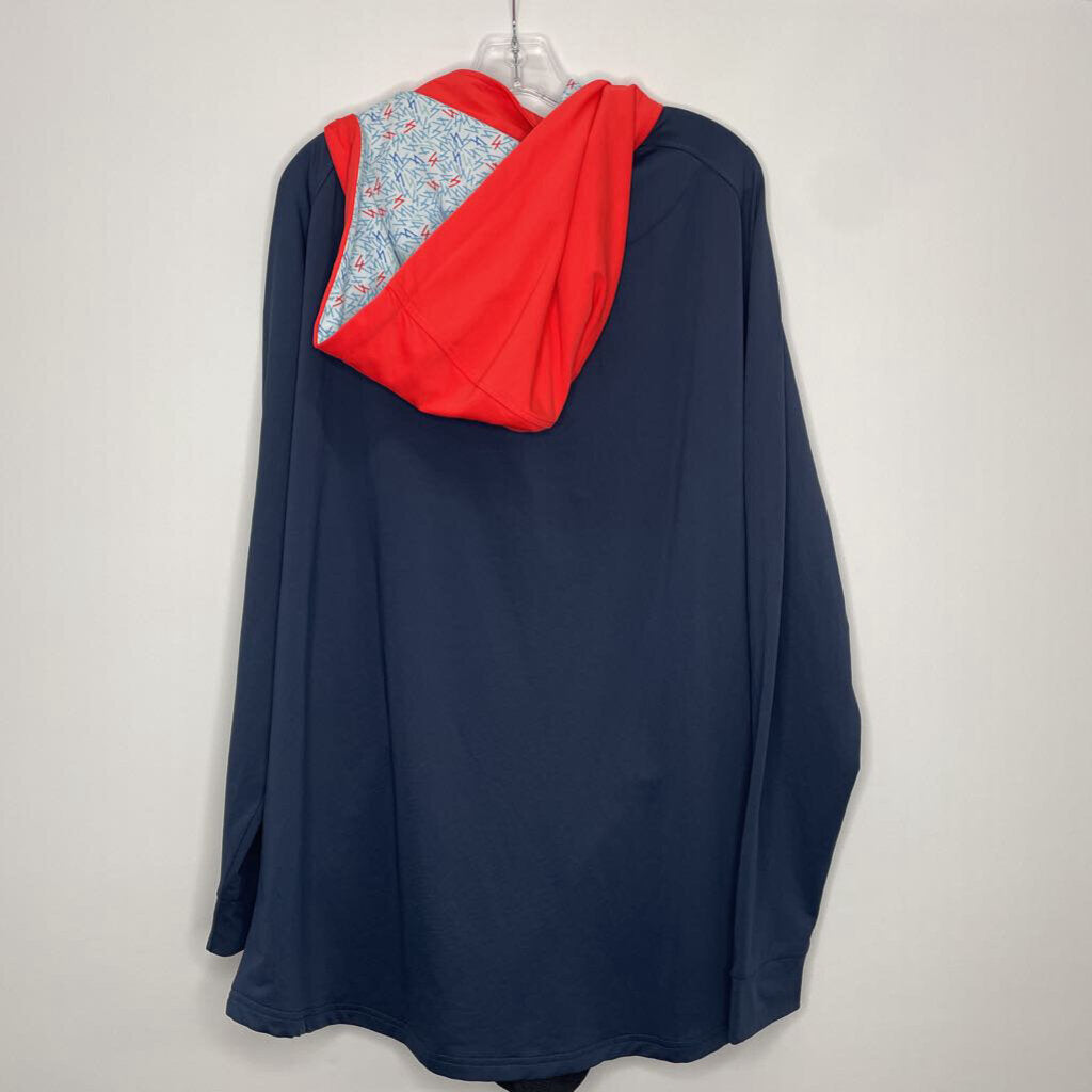 Athletic Tops Men's 2XL Navy/coral