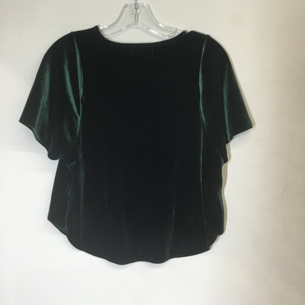 Madewell Clothing Shirt XS Green Velvet