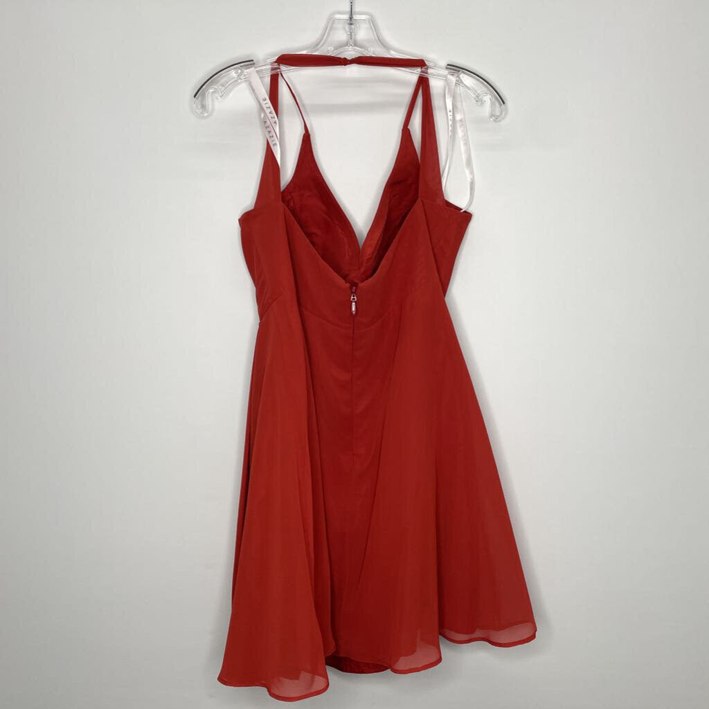 Azazie Formal Wear 14/L Rust Red