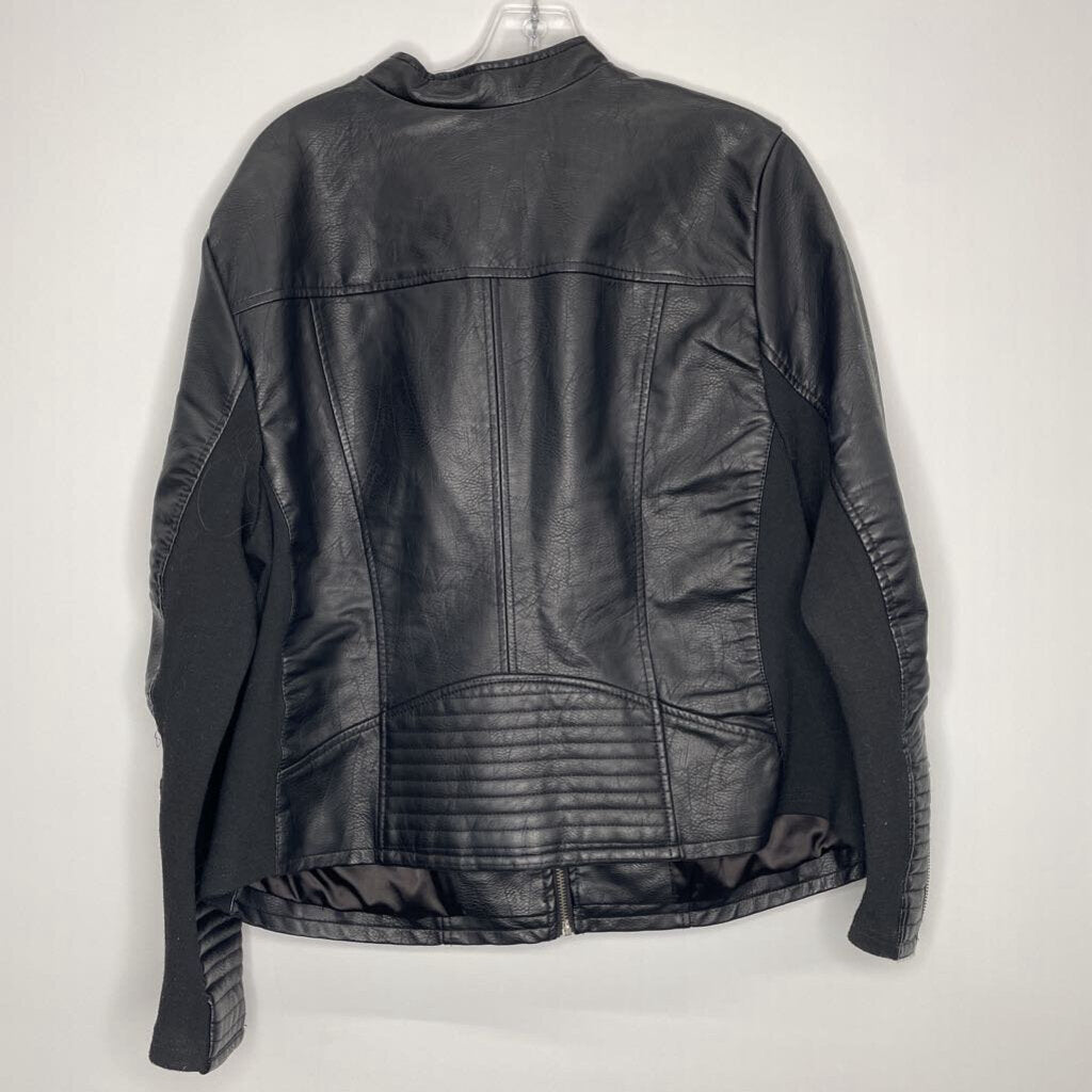 Torrid Outerwear S Black Leather
