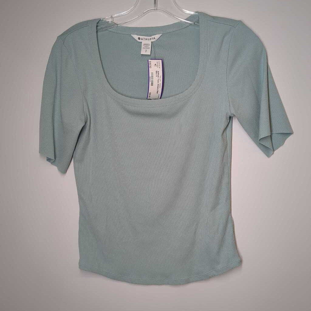 Athleta Athletic Tops S Blue