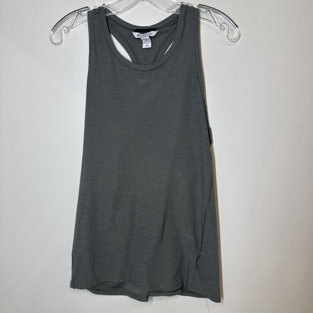 Athleta Athletic Tops M Gray
