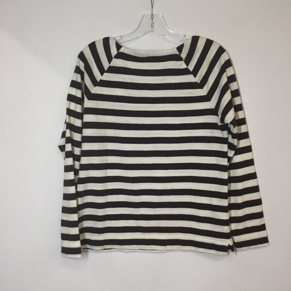 Loft Long Sleeve S Brown/White