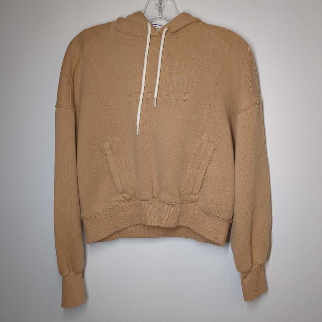 Offline by Aerie Athletic Tops XS Brown
