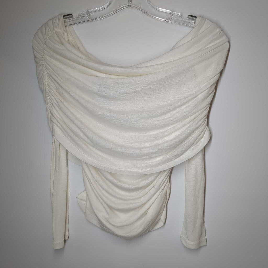 Abercrombie & Fitch Long Sleeve M White