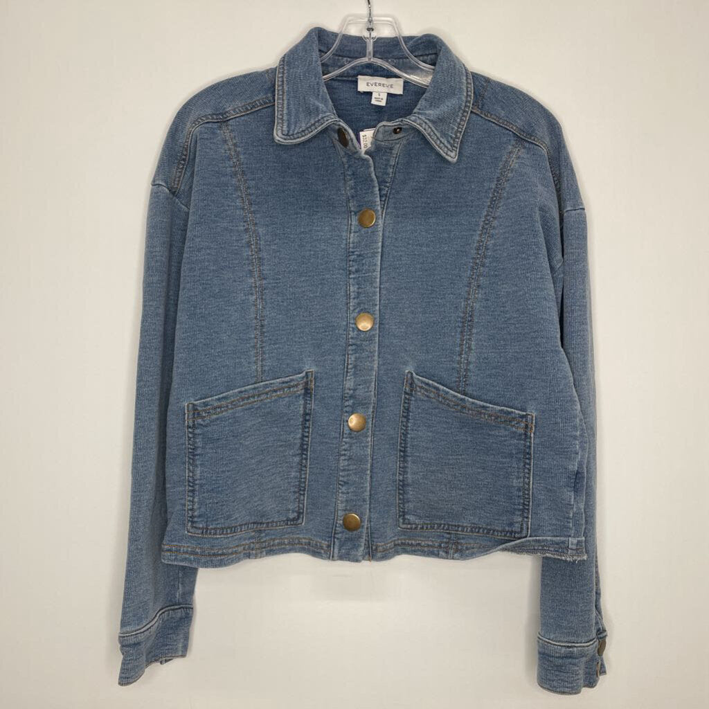 Evereve Clothing Outerwear S Denim