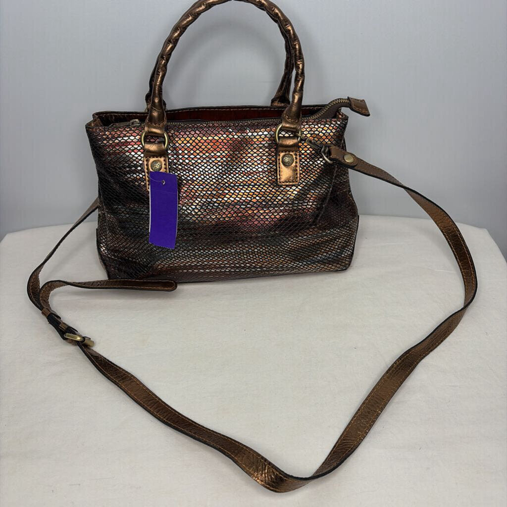 Patricia Nash Purses Bronze/Silver
