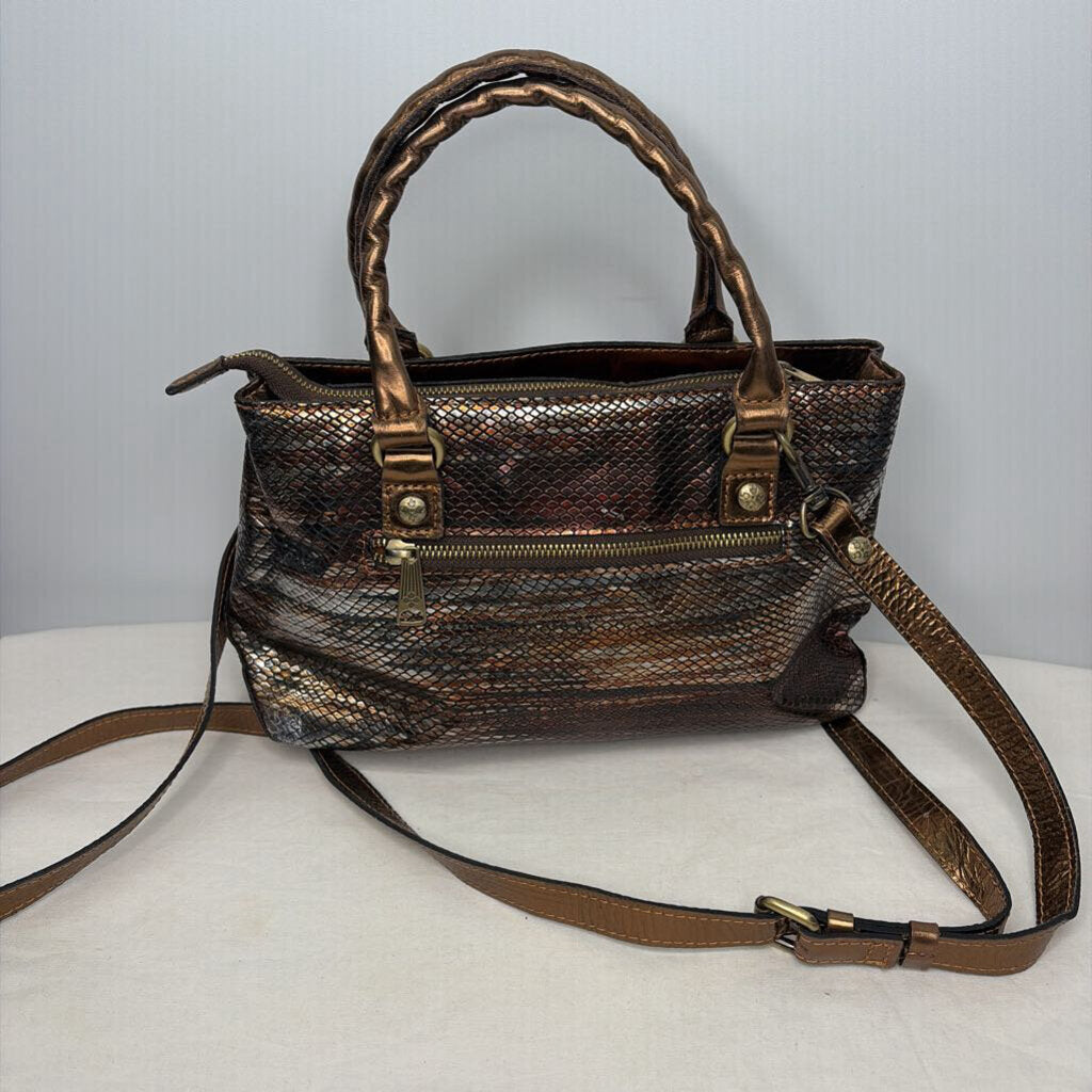 Patricia Nash Purses Bronze/Silver