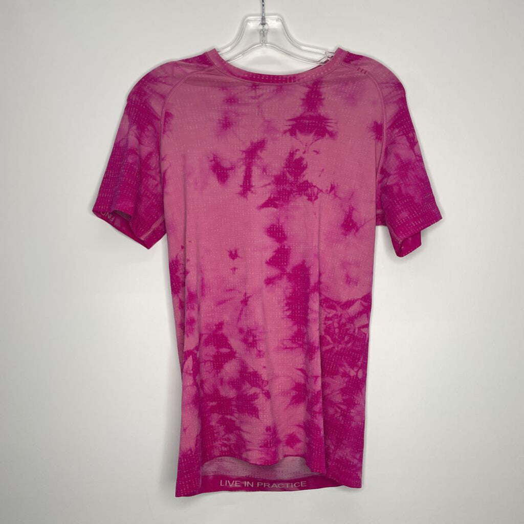 Lululemon Athletic Tops L Pink Acid Wash