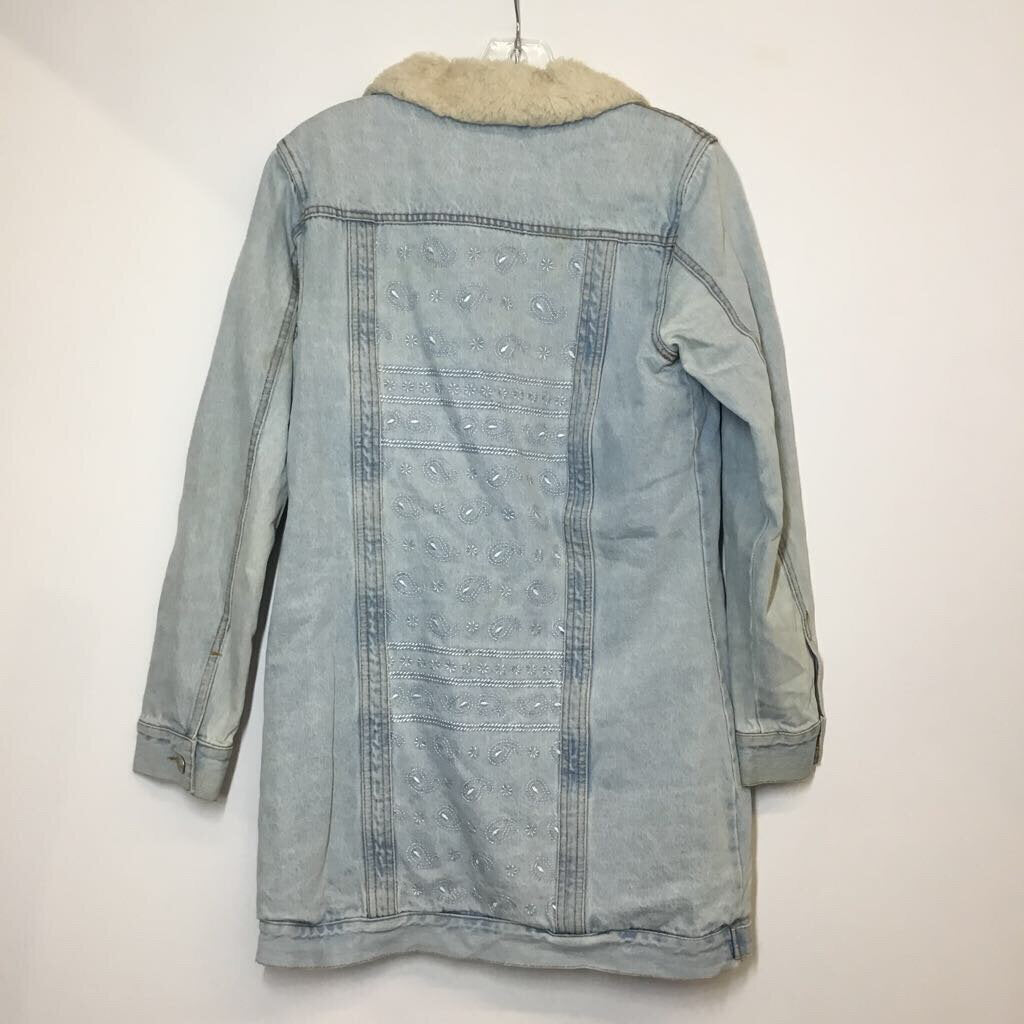 Honey Punch Outerwear M Denim/Cream