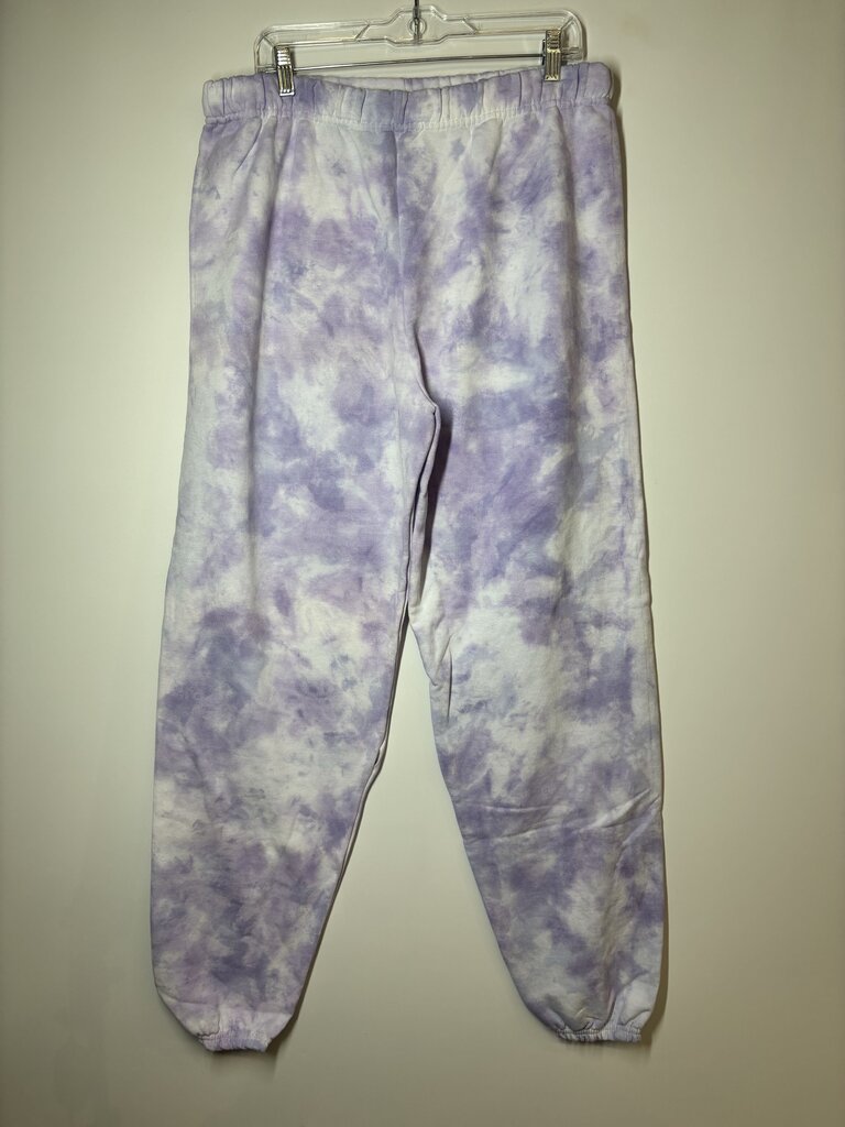 Gildan Outfit L Purple Tie Dye