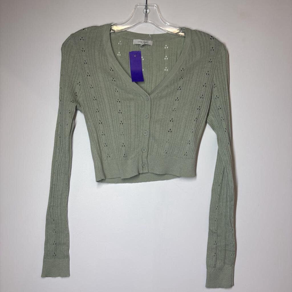 Love Tree Long Sleeve M Green