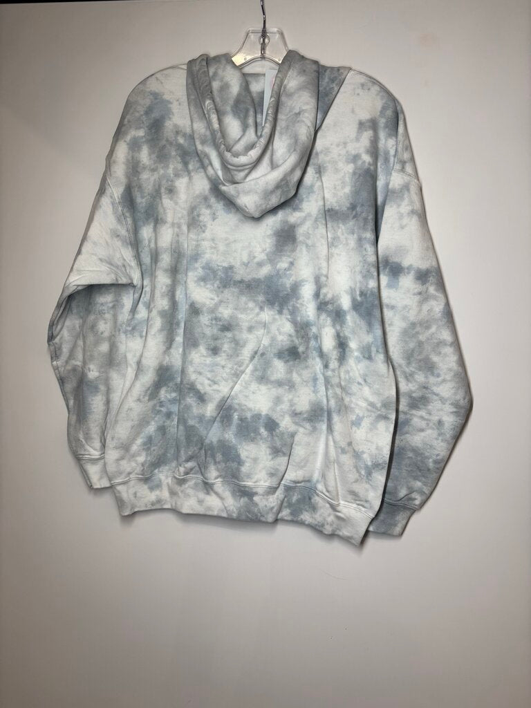 Gildan Sweatshirt XL BlueTie Dye