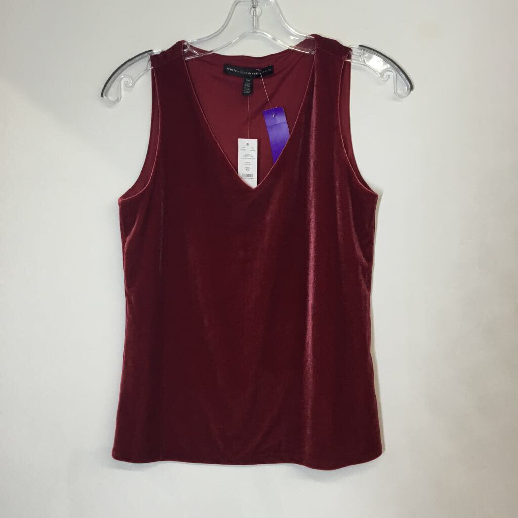 White House Black Market Tank XS Red