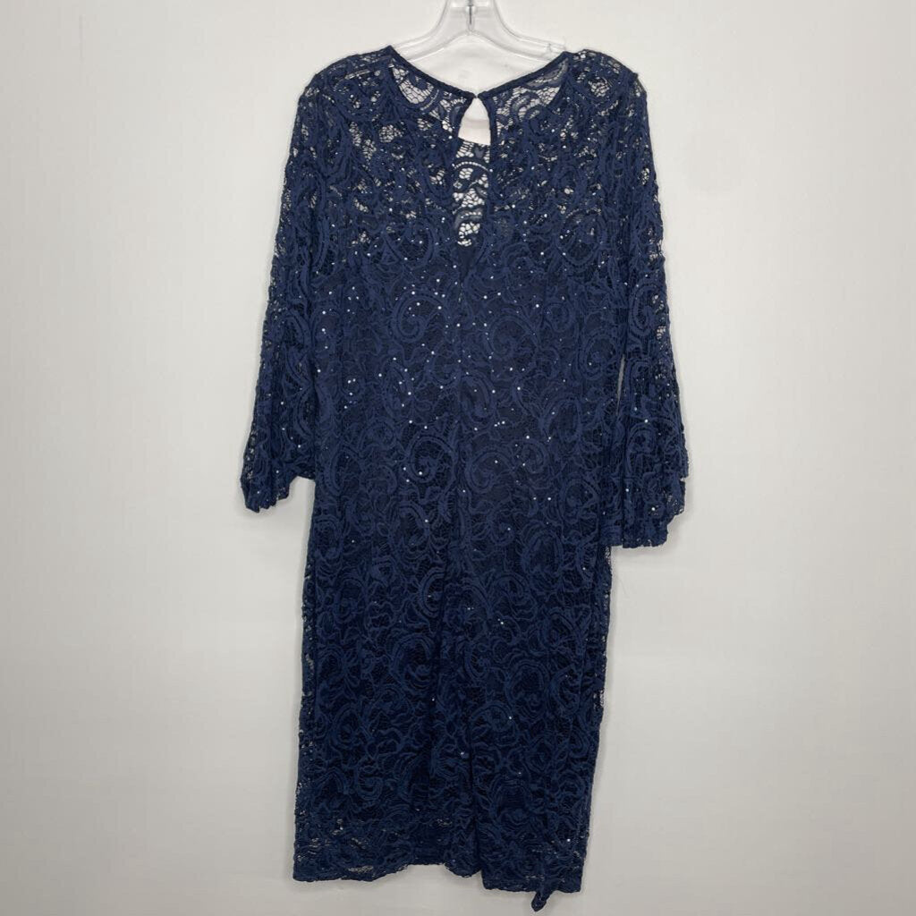 Formal Wear 16W Navy Lace