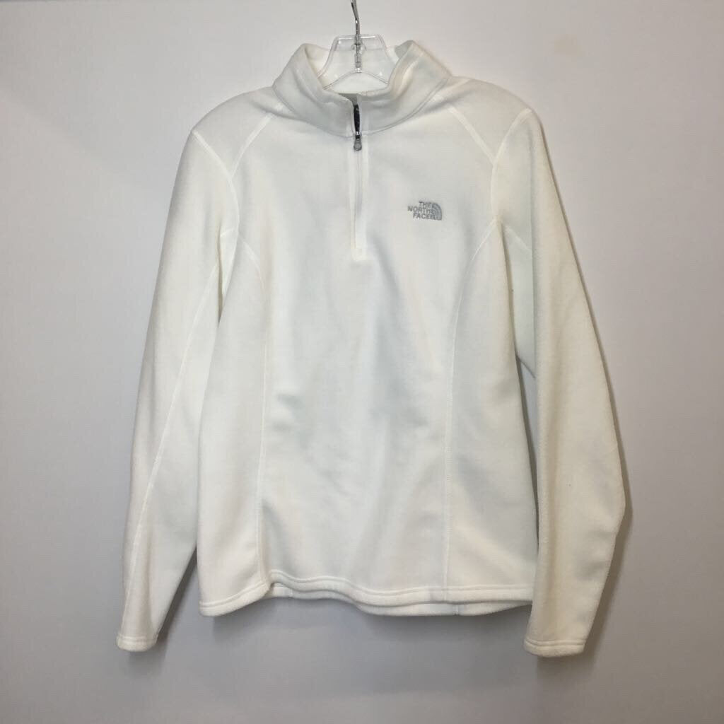 North Face Fleece L White