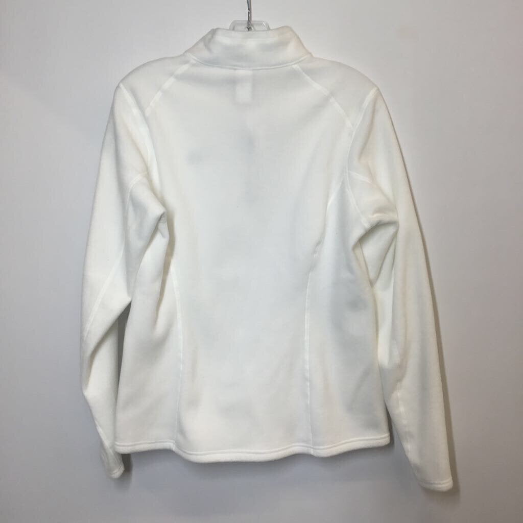 North Face Fleece L White