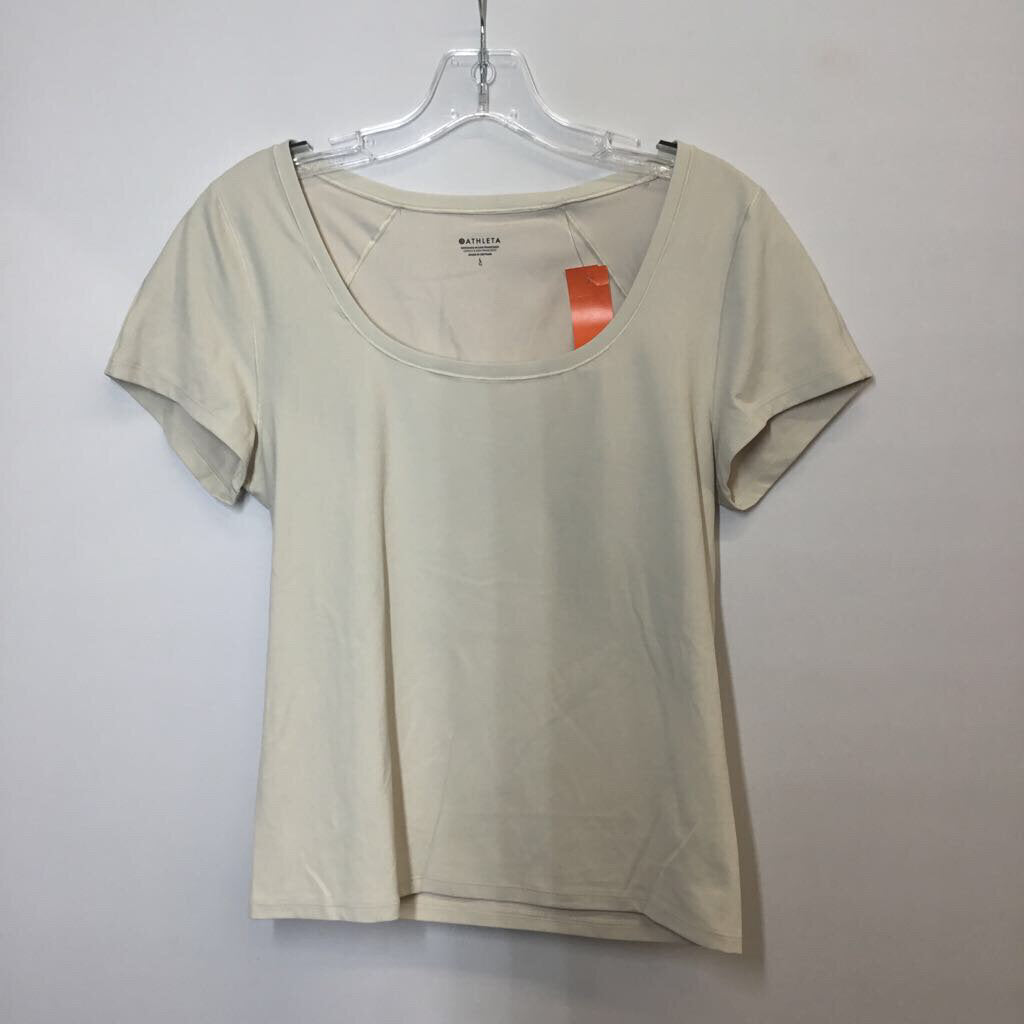Athleta Athletic Tops L Cream