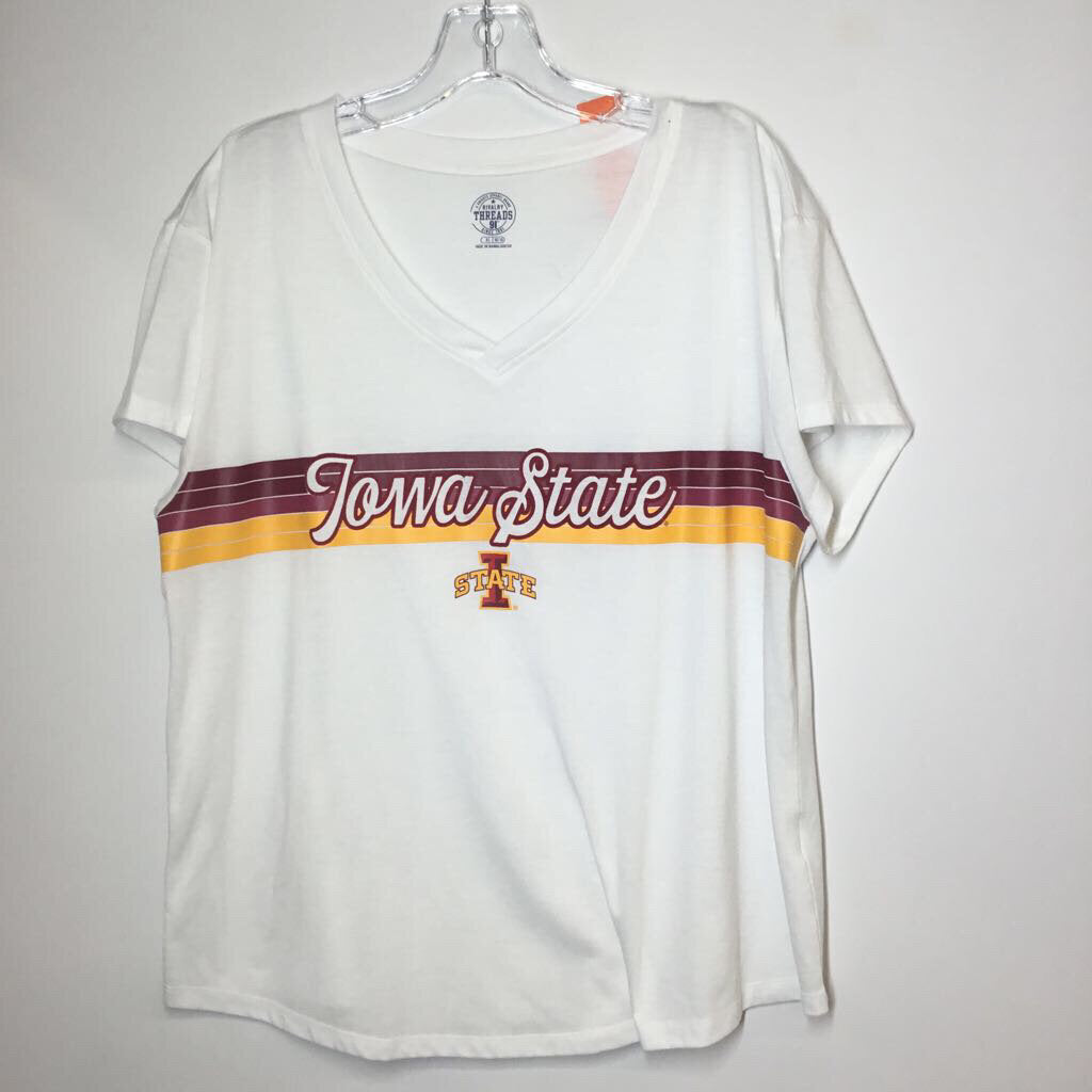 Rivalry Threads Team Wear XL White/Red/yellow