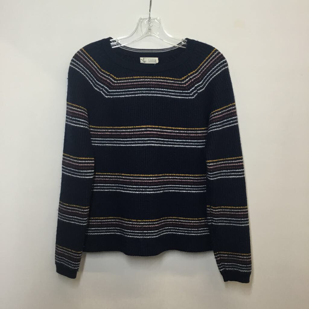 Carve Designs Sweater M Navy/Multi